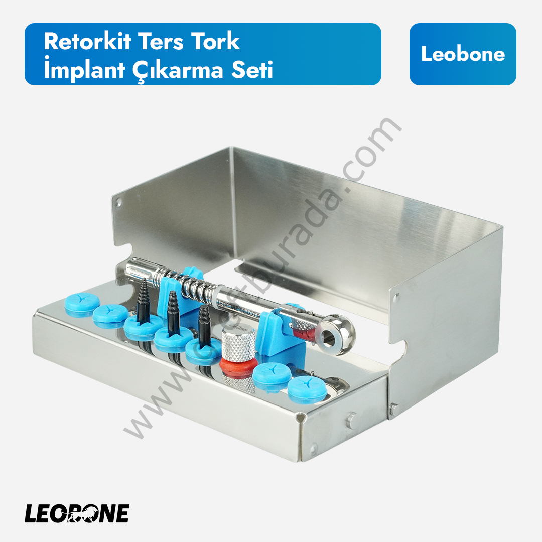 Retorkit Ters Tork İmplant Frez Seti
