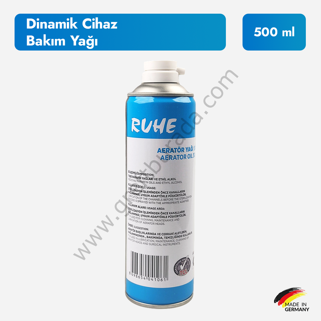 Dinamik Cihaz Bakım Yağı 500 ml