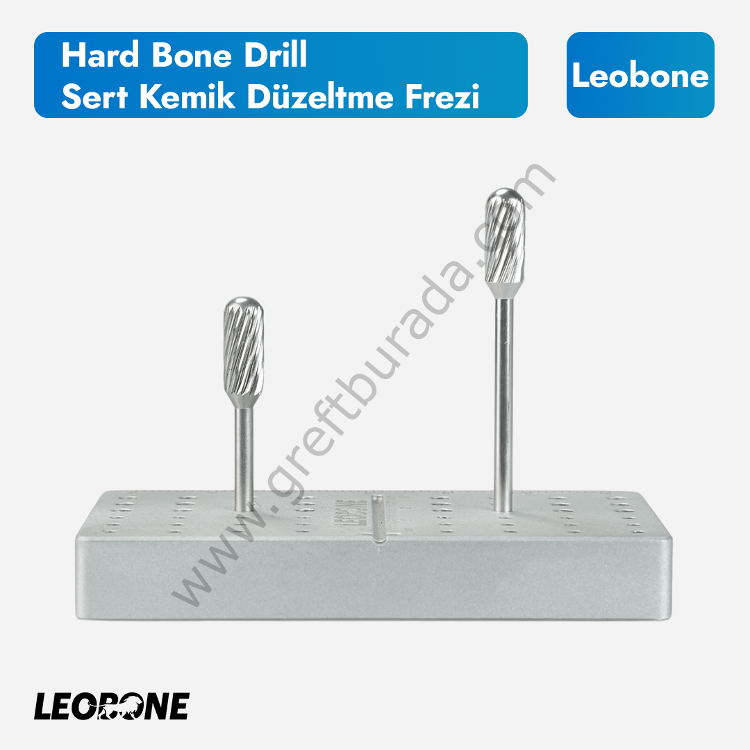 Leobone Hard Bone Drill | Sert Kemik Düzeltme Frezi