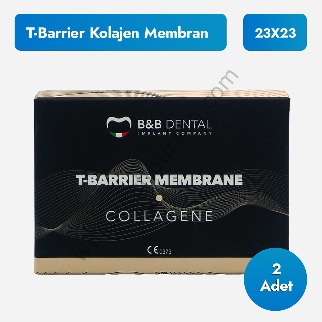 T Barrier  Kollajen Membran 23*23 İkili Kutu