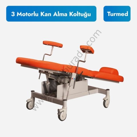 Üç Motorlu Kan Alma Koltuğu