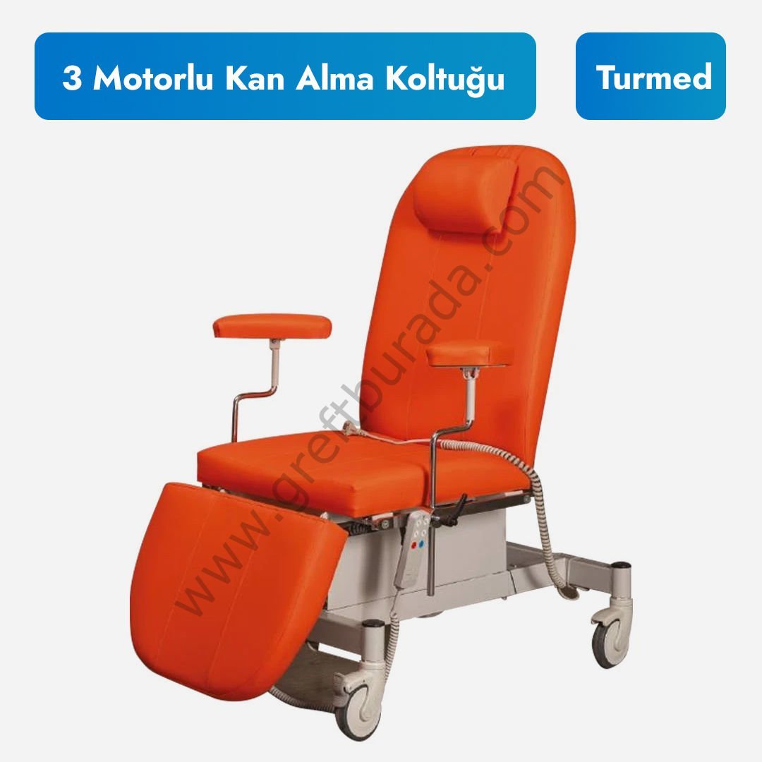 Üç Motorlu Kan Alma Koltuğu
