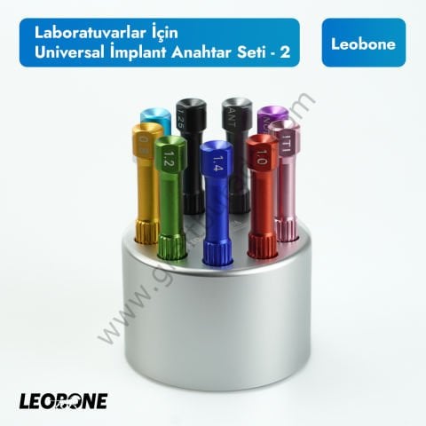 Universal Implant Anahtar Seti 2 | Laboratuvarlar İçin