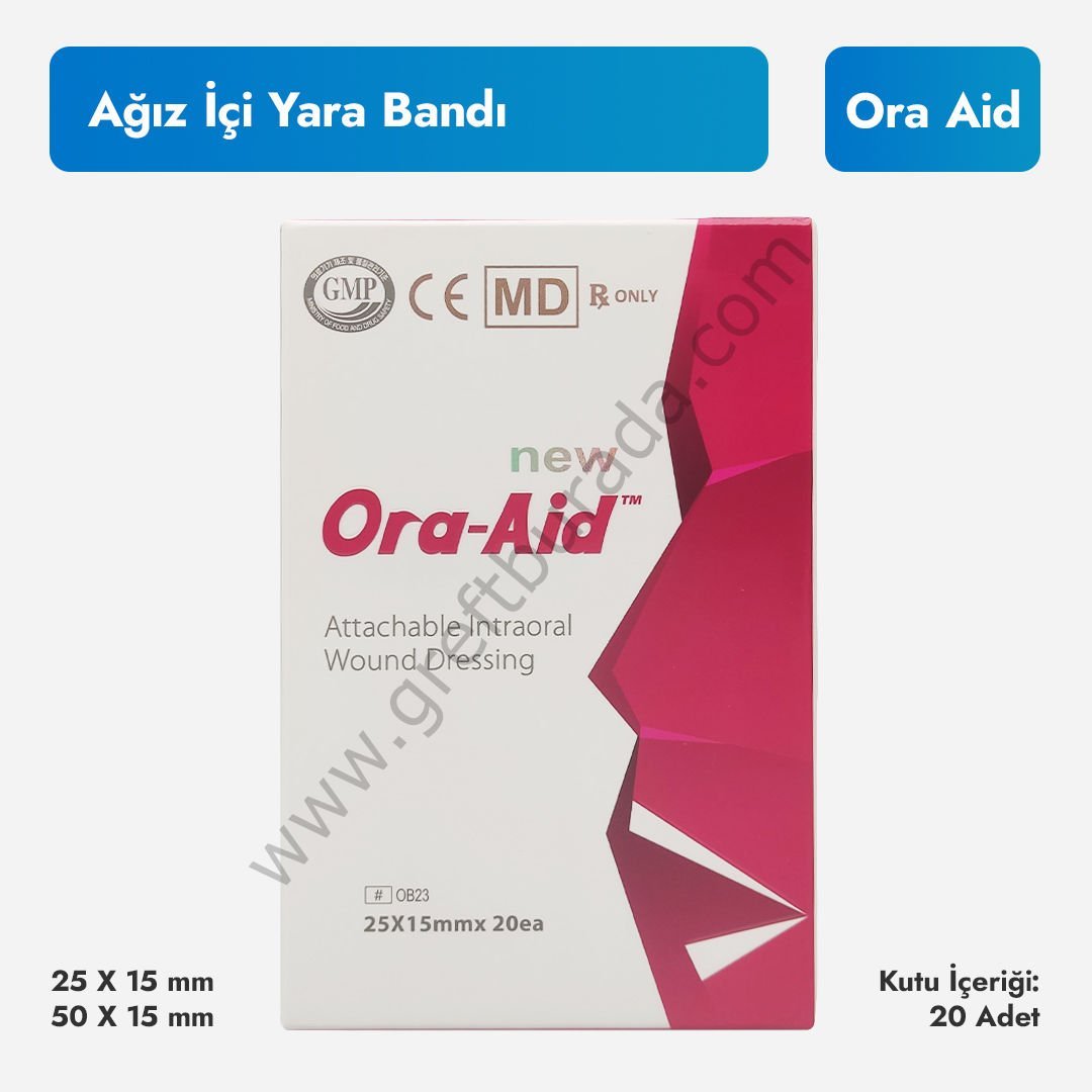 Ora Aid Ağız İçi Yara Bandı