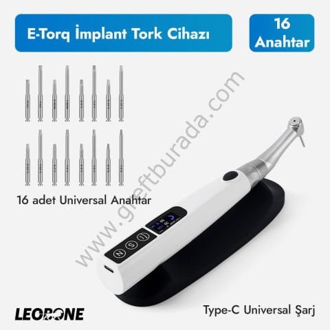 Leobone E-Torq - Tam Otomatik İmplant Tork Cihazı
