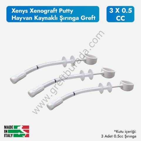 Xenys Hayvansal Kaynaklı Dental Putty (3 x 0.5cc)