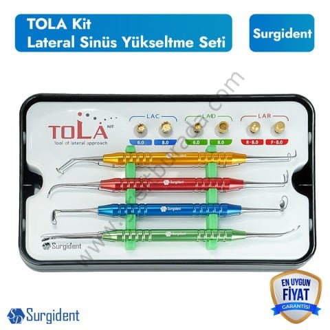 Surgident TOLA Kit | Lateral Sinüs Yükseltme Seti