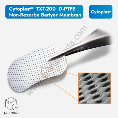 Cytoplast™ TXT-200  D-PTFE Non-Rezorbe Bariyer Membran