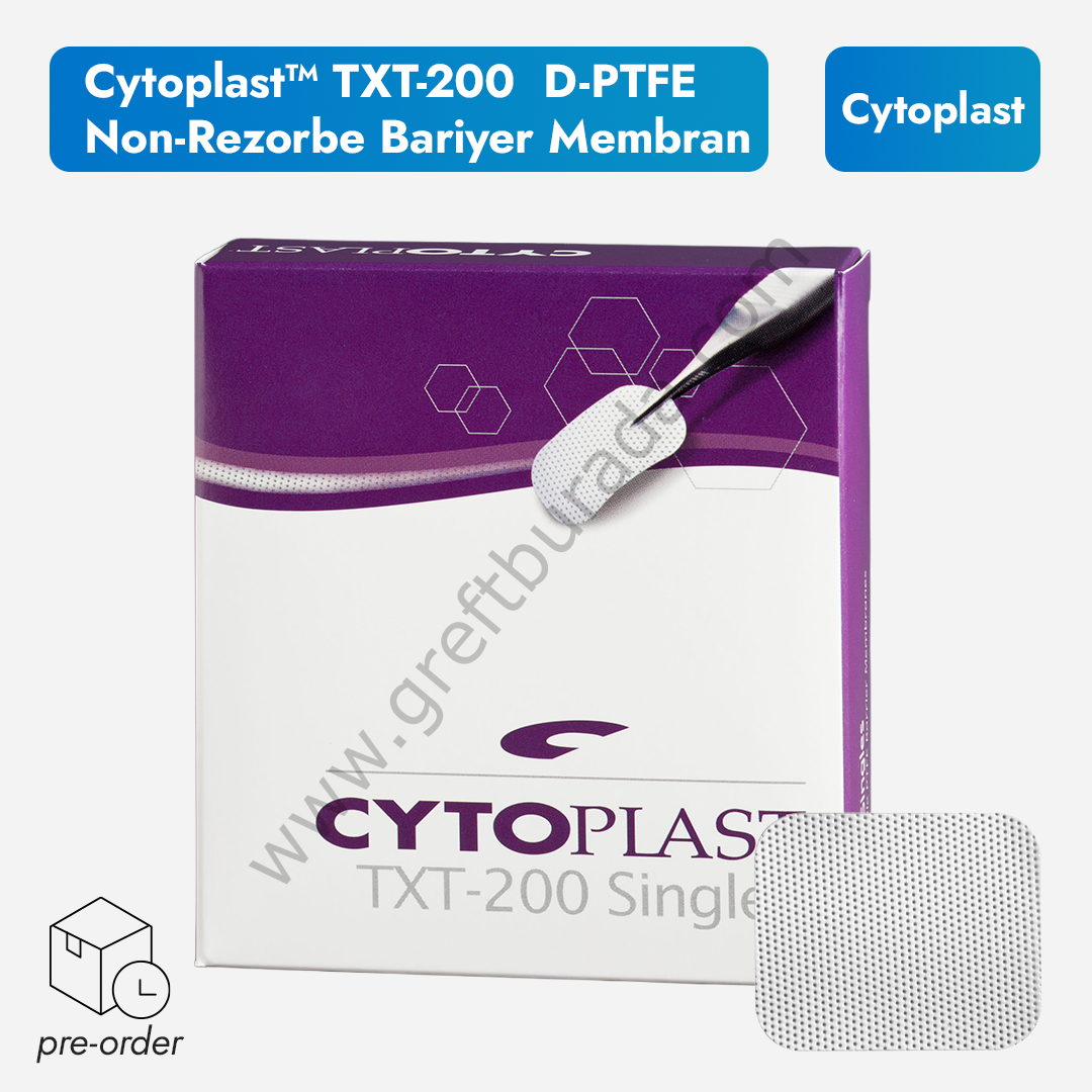 Cytoplast™ TXT-200  D-PTFE Non-Rezorbe Bariyer Membran