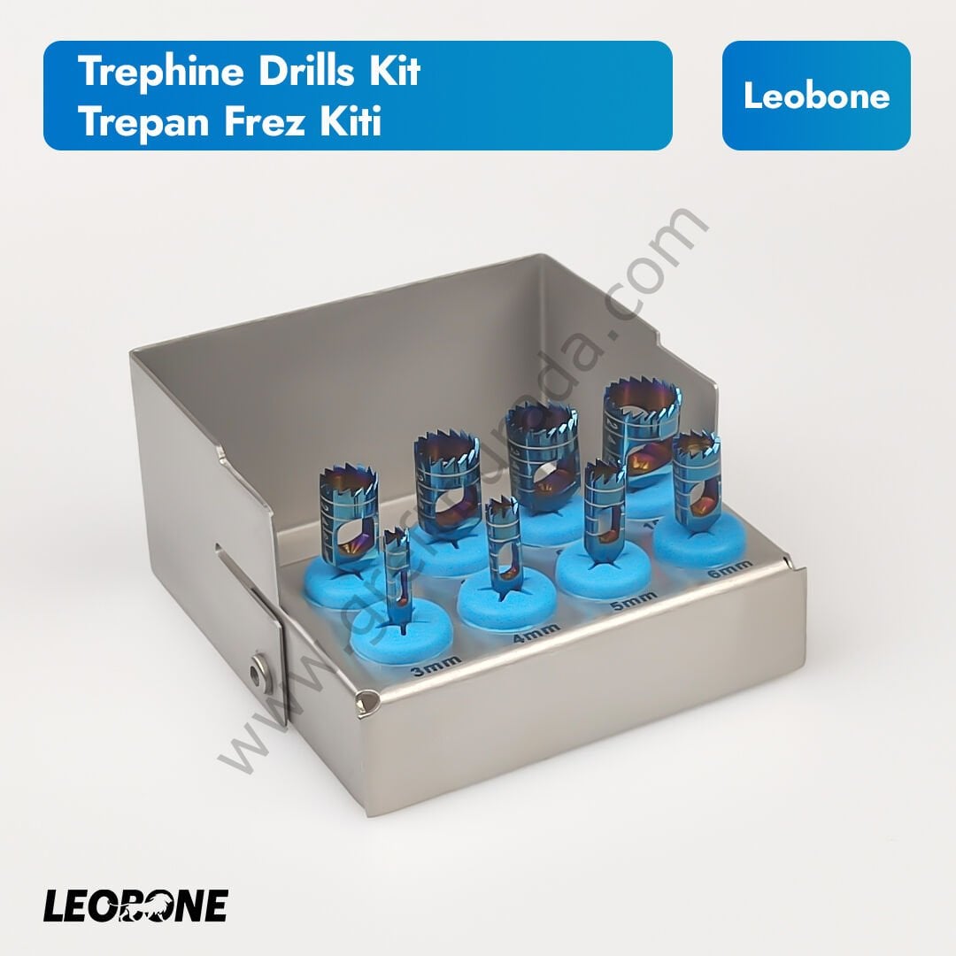 Trephine Drills Kit/ Trepan Frez Seti
