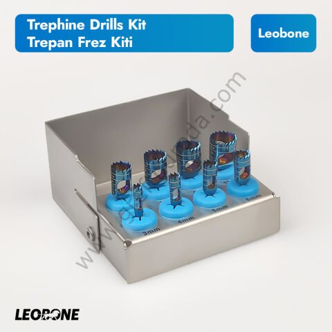 Trepan Frez Seti | Trephine Drills Kit