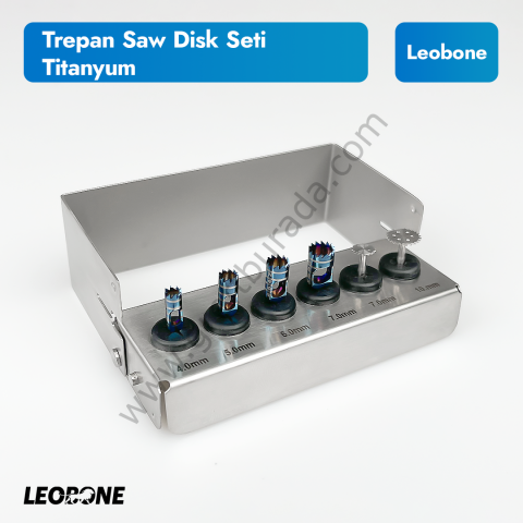 Leobone Trepan Saw Disk Seti (Testere Disk Frez Seti)