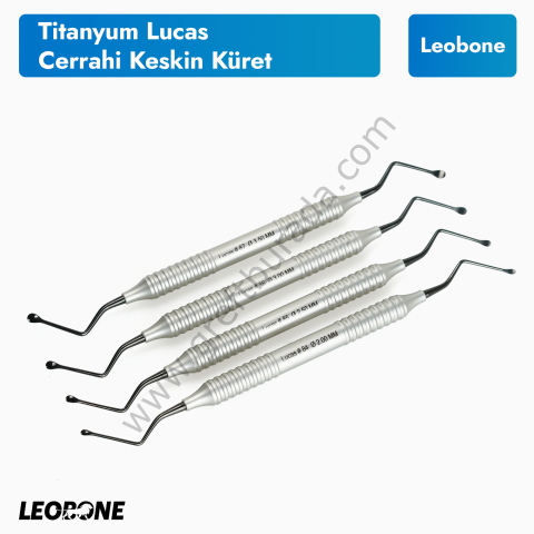 Titanyum Lucas Cerrahi Keskin Küretler