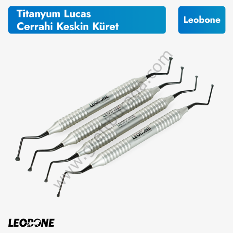 Titanyum Lucas Cerrahi Keskin Küretler