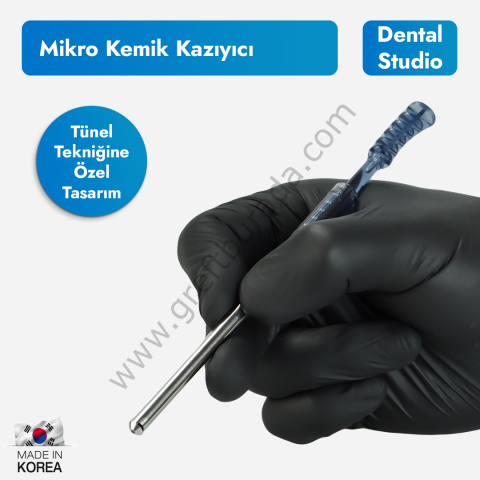 Dental Studio Mikro Kemik Kazıyıcı (Bone Scraper)