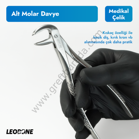 Alt Molar Davye - Kıskaçlı