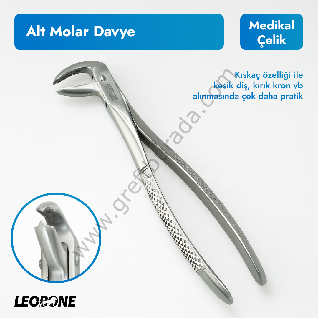 Alt Molar Davye - Kıskaçlı