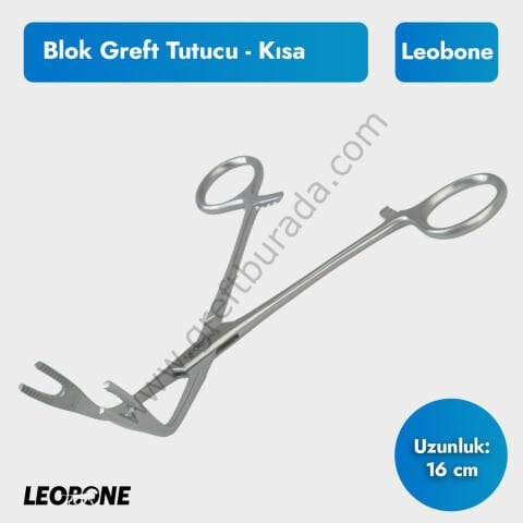 Blok Greft Tutucu Pens Kısa | 16cm