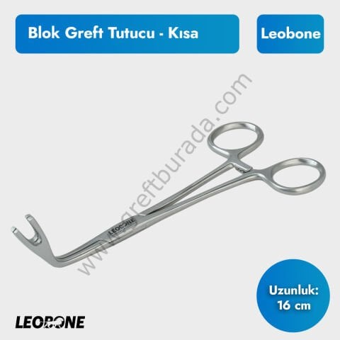 Blok Greft Tutucu Pens Kısa | 16cm