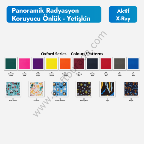 Gonat Koruyucu-Radyasyon Koruyucu Önlük