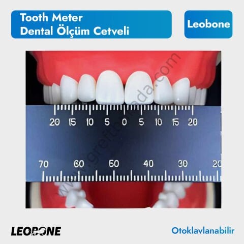 Tooth Meter Dental Ölçüm Cetveli
