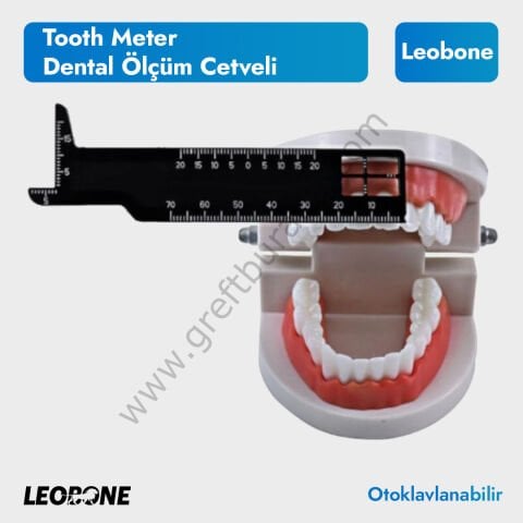 Tooth Meter Dental Ölçüm Cetveli