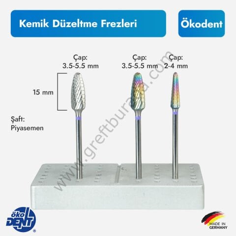 Ökodent Kemik Düzeltme Frezleri