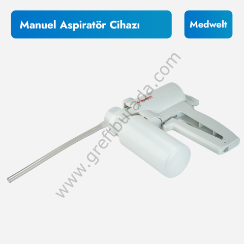 Medwelt 7B‑1 Manuel Aspiratör Cihazı