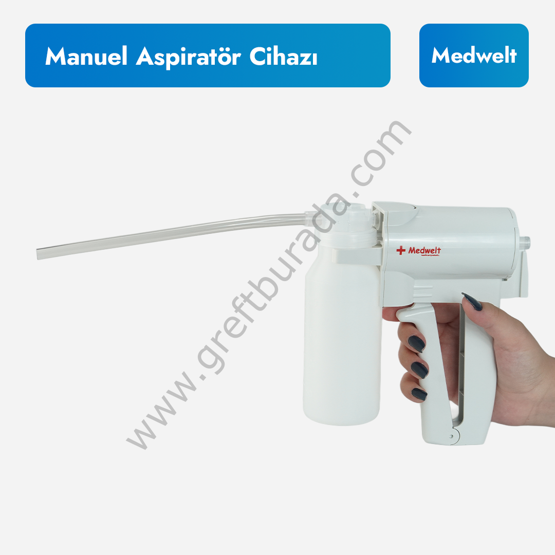 Medwelt 7B‑1 Manuel Aspiratör Cihazı