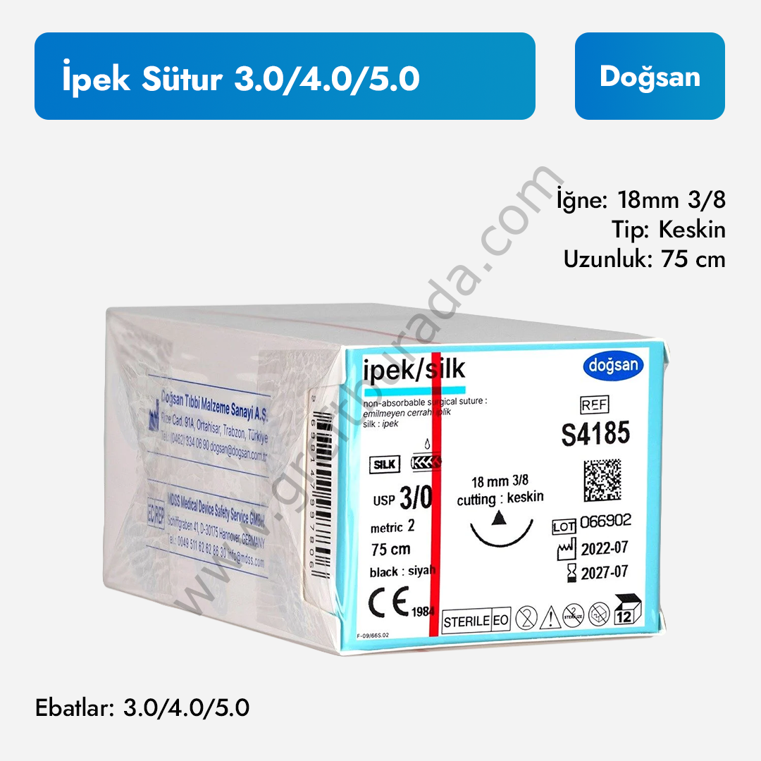Doğsan Sütur 3.0/4.0/5.0
