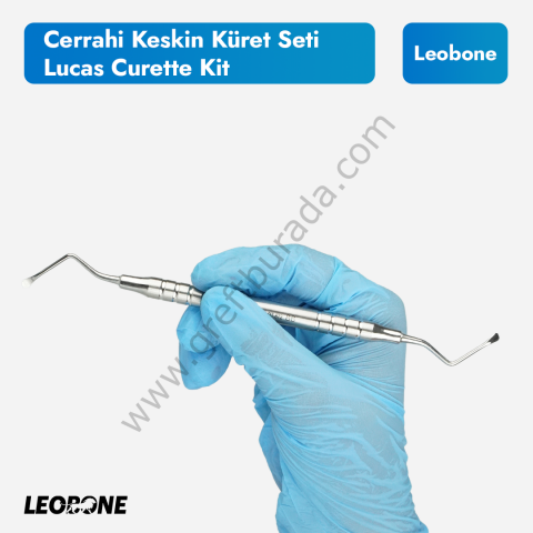 Cerrahi Keskin Küret Seti/Lucas Curette Kit