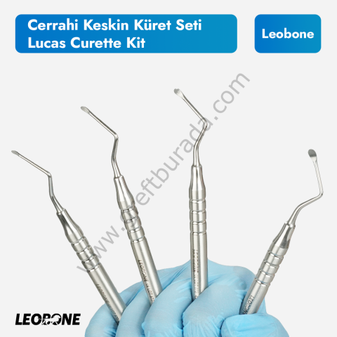 Cerrahi Keskin Küret Seti/Lucas Curette Kit