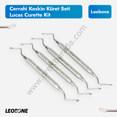 Cerrahi Keskin Küret Seti/Lucas Curette Kit