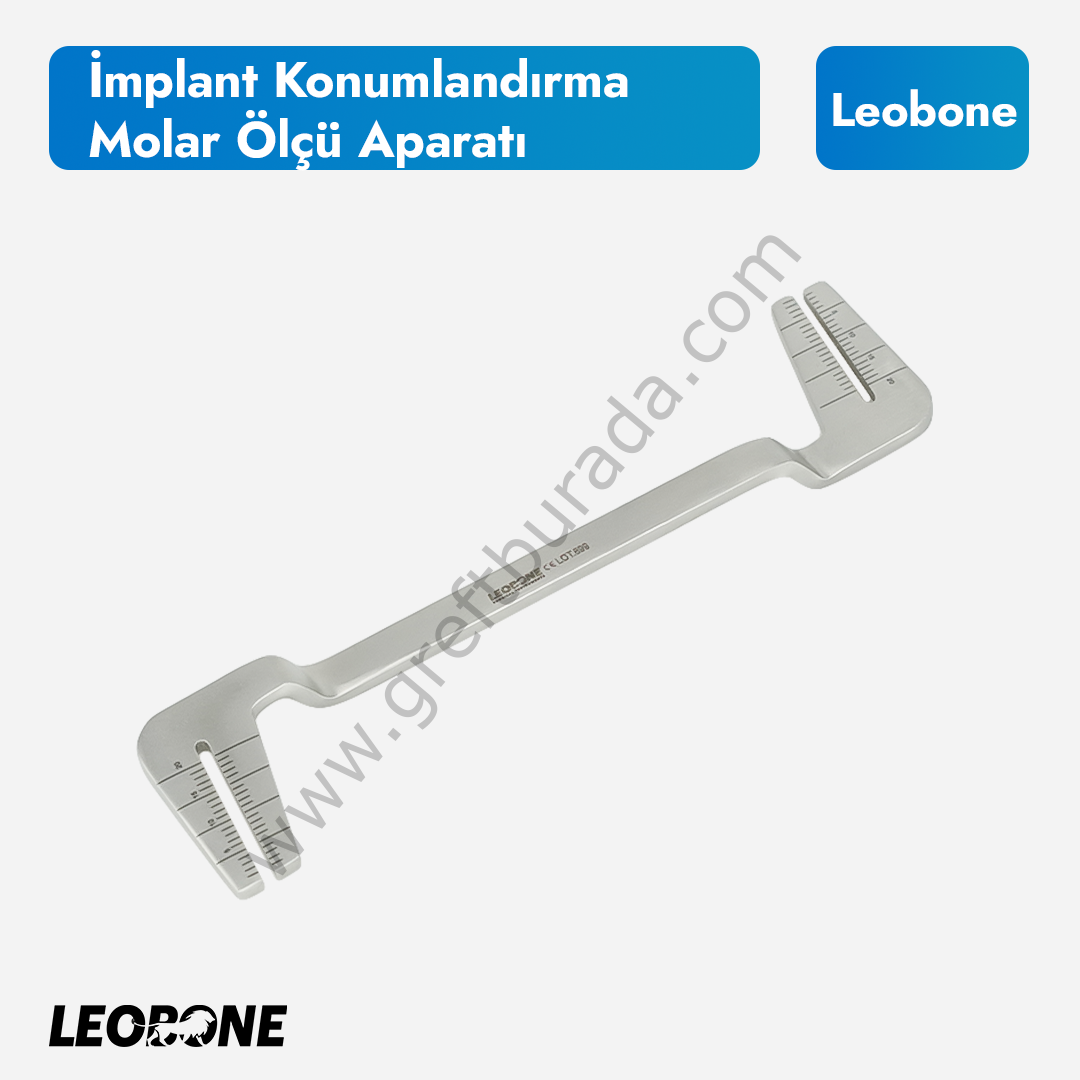 İmplant Kılavuzu | Molar Diş Arası Ölçü Aparatı