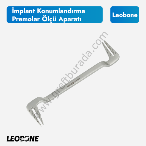 İmplant Kılavuzu | Premolar Diş Arası Ölçü Aparatı