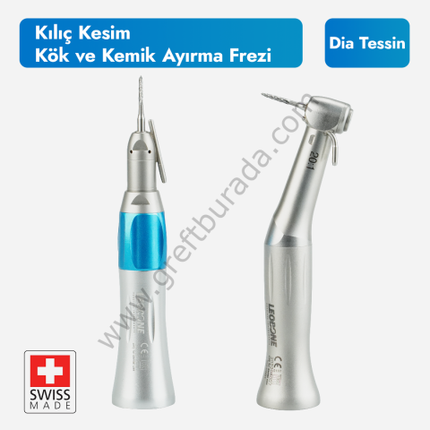 Dia Tessin Kılıç Kesim Kök Kemik Ayırma Frezi - 1.6 mm