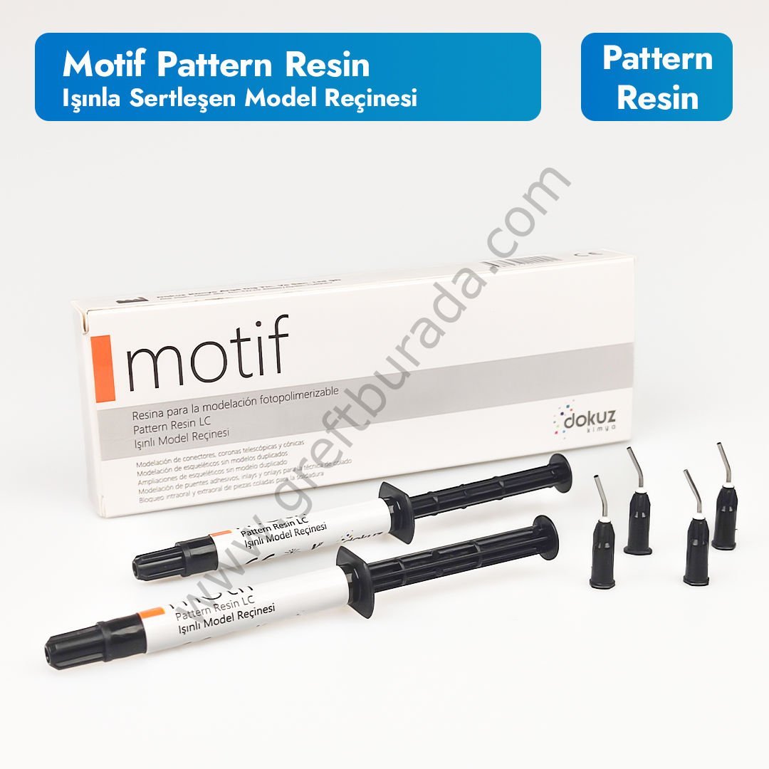 Motif Pattern Resin