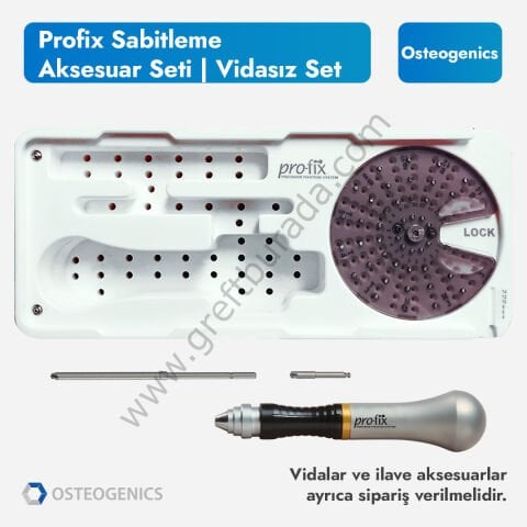 Profix Sabitleme Aksesuar Seti | Vidasız Set