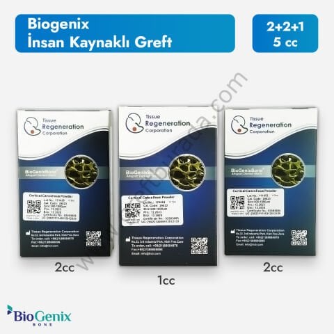 Biogenix Allogreft 2+2+1 | Cortical-Cancellous Powder