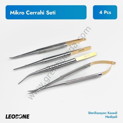 Leobone Mikro Cerrahi Seti (Castroviejo Set)