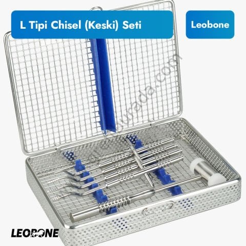 L Tipi Düz Uçlu Chisel Seti