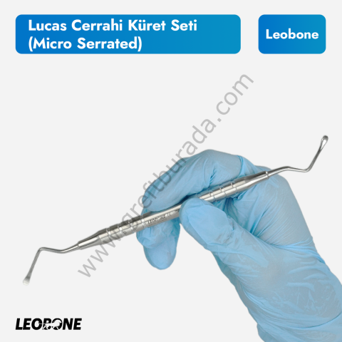 Lucas Cerrahi Küret Seti (Micro Serrated)