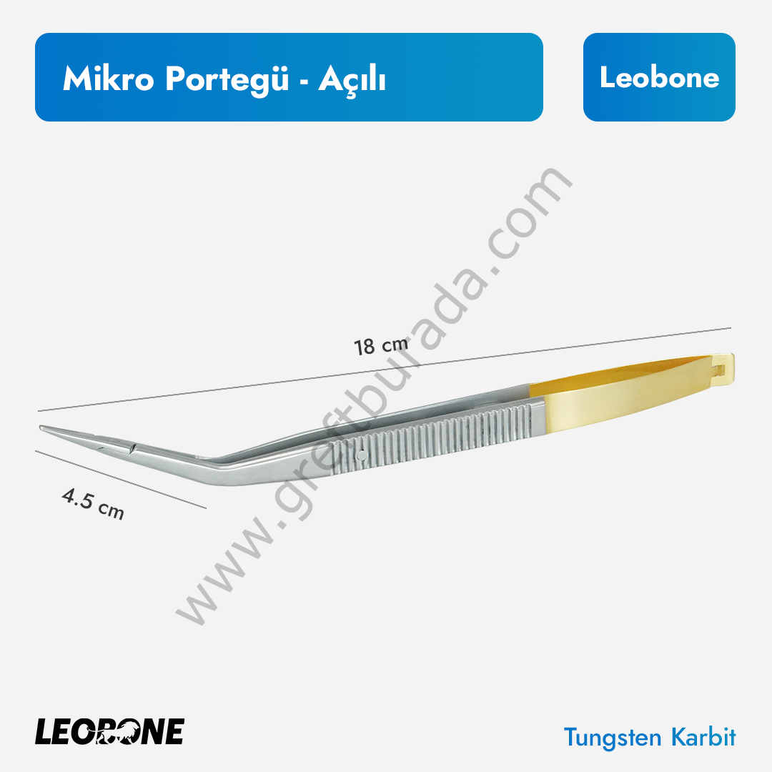 Açılı Mikro Portegü | Tungsten Karbit