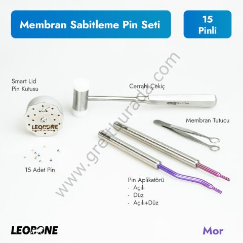Membran Sabitleme Pin Seti 15 Pinli (Smart Bone Tack Kit)