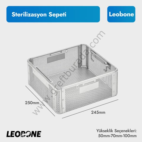 Sterilizasyon Sepeti 245mmx250mm