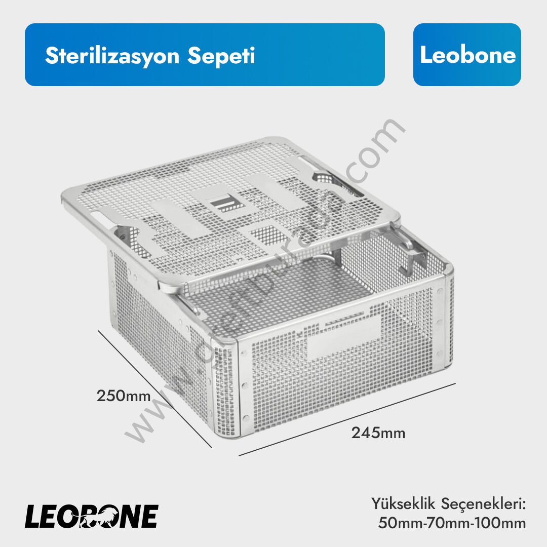 Sterilizasyon Sepeti 245mmx250mm