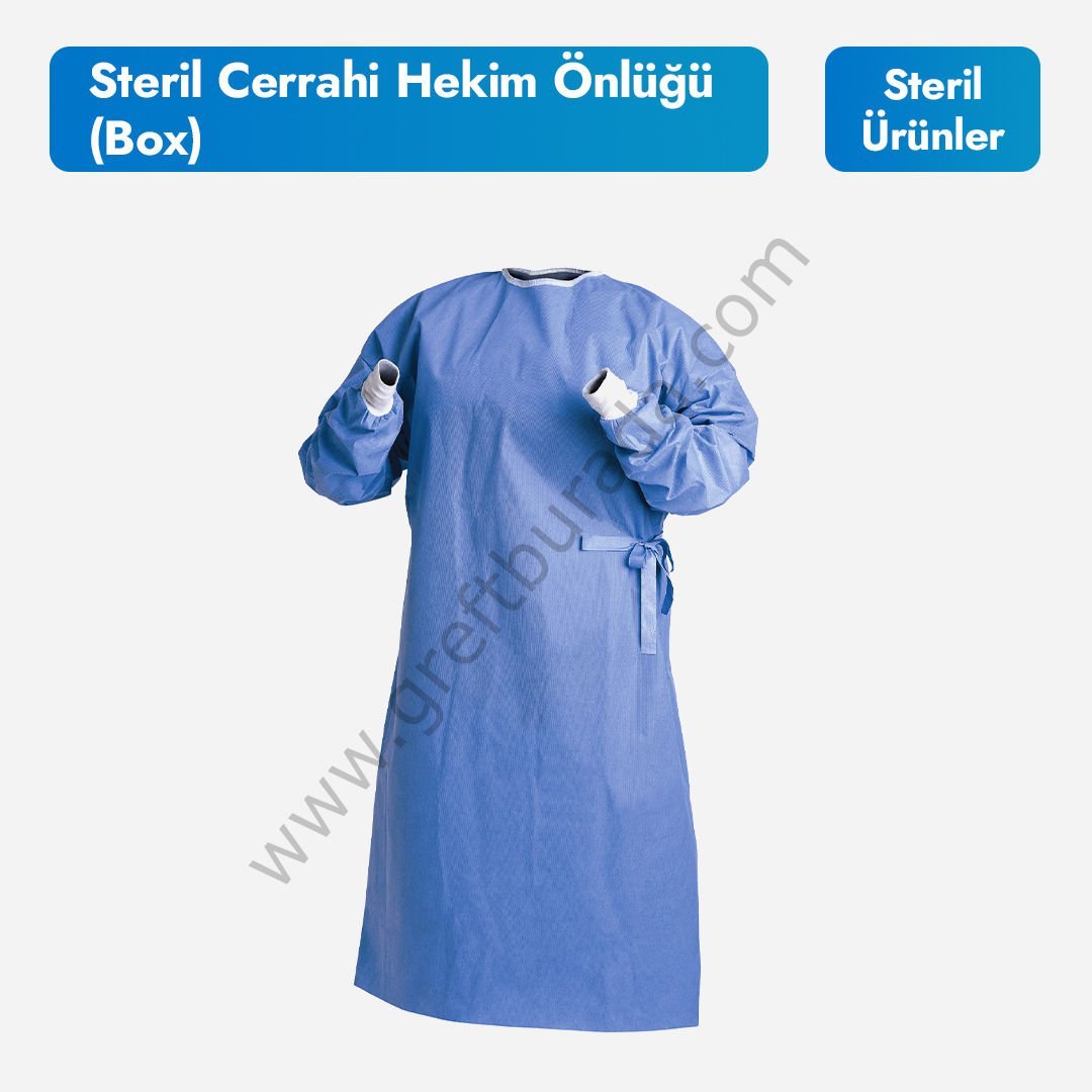 Steril Cerrahi Hekim Önlüğü(Box)