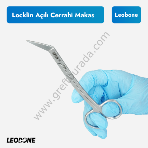 Locklin Açılı Cerrahi Makas