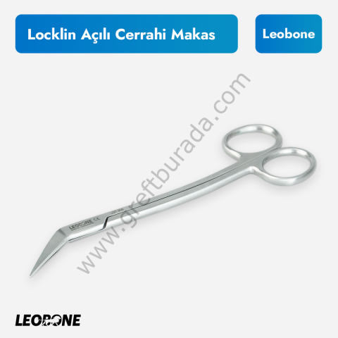 Locklin Açılı Cerrahi Makas