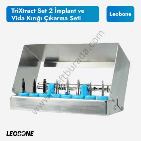 Trixtract Set 2 İmplant ve Vida Kırığı Çıkarma Frez Seti